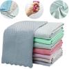 10 Pcs Microfiber Fish Scale Kitchen Cloths - Lint-Free for Dishwashing, Table/Glass Wiping & Polishing(30x40cm Mixed Color) view 2