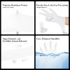 Xandoval Kids Disposable Gloves, 5-Mil Safe White Nitrile, Small, 50Ct view 3