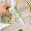6PCS Kitchen Dish Towels - Absorbent Swedish Style, Soft Non-Woven Cloths for Washing Dishes & Cleaning(Older Cats) view 3