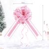 10 Pack Pull Bows,9.5" / 24cm Large Bow for Gift Wrapping,Party Wedding Ribbon Bows for Wrapping Boxes or Flower Decorations, Gift Decorations (Matter Pink) view 2