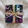 PrintMyWay Personalized Christmas Wrapping Paper with Photo Pink Blue Name Pattern Custom Christmas Face Gift Wrap Paper for Boys Girls Customized Xmas Birthday Wrapping Paper Rolls for Men Women view 4