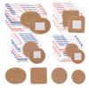 200pcs Small Bandages for Face, 4 Sizes Round Circle & Oval & Square Fabric Breathable Spot Adhesive Bandages Dot Plasters for First-Aid Tiny Scrapes Wound Protection Supplies view 1