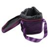 Crystal Singing Bowl Case, Padded Dual External Pockets Protector, Singing Bowl Travel Case for 10 Inch Pure Purple Yoga Chakras Healing Mindfulness Meditation Practitioners view 3