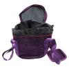 Crystal Singing Bowl Case, Padded Dual External Pockets Protector, Singing Bowl Travel Case for 10 Inch Pure Purple Yoga Chakras Healing Mindfulness Meditation Practitioners view 4
