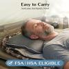 Joynox HSA/FSA Camping Pillow Memory Foam CPAP Pillows, Small Travel Pillow for All CPAP Users with Cooling & Washable Cover, Packable Neck Pillow for Backpacking Camping Hotel view 2