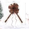 10 Piece Pull Gift Bows,24cm/9.45" x 40cm/15.75" Christmas Bows for Gift Wrapping,Birthday Bow for Presents BasketsBig Bow for Car (Color - S) view 2