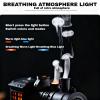 2026 New Train Diffuser, 300ml Train Essential Oil Diffuser Aromatherapy Humidifier with Dual-Color LED Light, Ultrasonic Cool Mist, Quiet Auto Shut-Off Steam for Home & Office (Silver, Remote) view 4