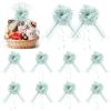10 Piece Pull Gift Bows,24cm/9.45" x 40cm/15.75" Christmas Bows for Gift Wrapping,Birthday Bow for Presents BasketsBig Bow for Car (Color - I) view 1