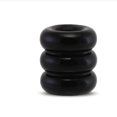 Sleek Latex Pleasure Enhancer with Adjustable Supportive Grip IL77907