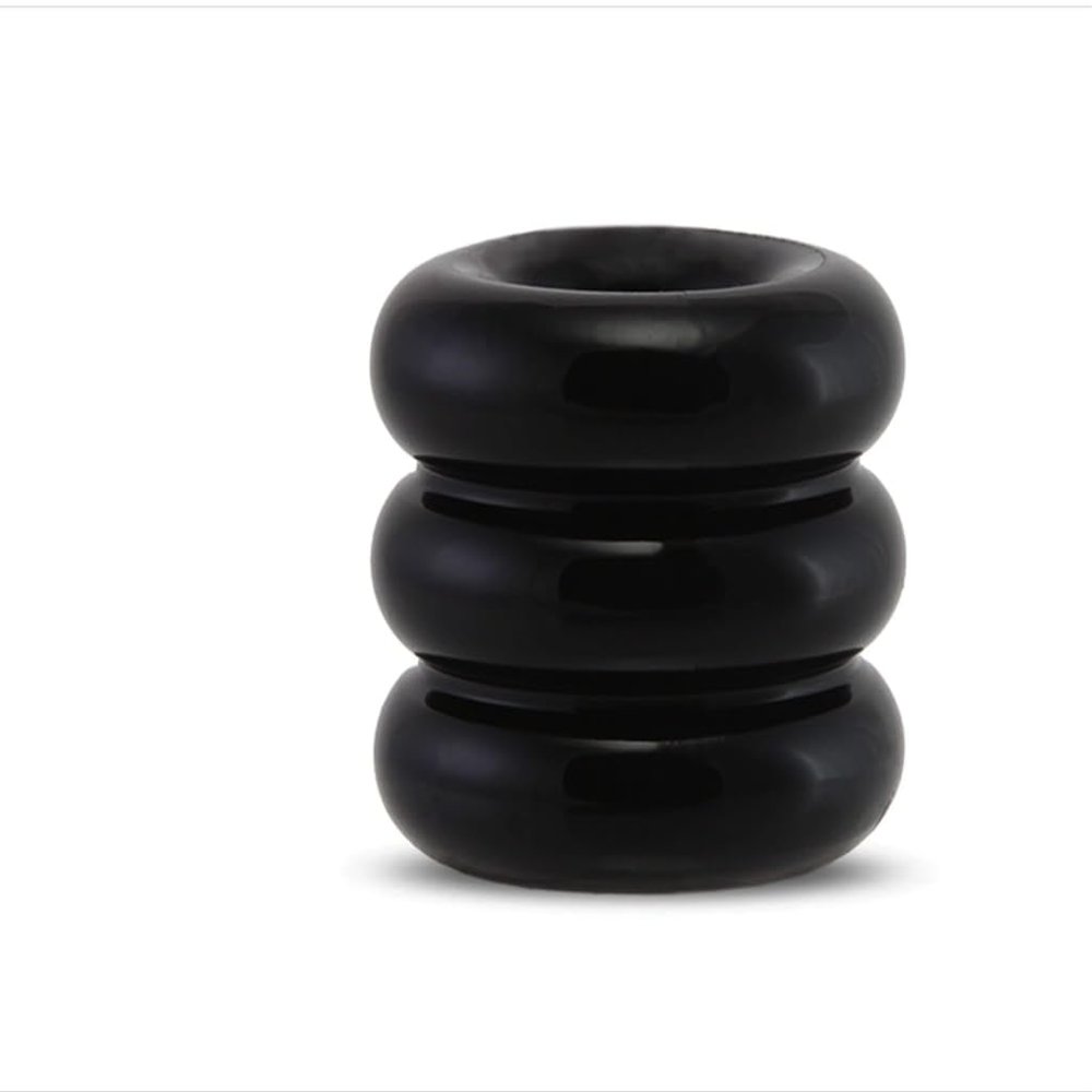 Sleek Latex Pleasure Enhancer with Adjustable Supportive Grip IL77907