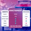 Erecta Max+ Gummies, Official ErectaMax+ Gummys with All Natural Ingredients, Advanced Erecta Max+ Formula for Optimal Health & Wellness Support with Premium Active Lifestyle Vitamins (60 Gummies) view 3