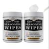 Cookware Care Cast Iron Seasoning Oil Wipes, 100 Wipes, Made in USA with Grapeseed Oil for Cast Iron Skillet, Blackstone Griddle (2 pack) view 1