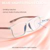 BLOEXCLU 3 Pack Reading Glasses for Men Sports Style Blue Light Blocking Readers with Spring Hinge Women Eyeglasses (3 Mixed Color, 4, x) view 4