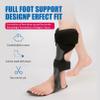 KFJZGZZ Medical Grade AFO Brace for Foot Drop - Carbon Fiber Structure Offers Secure Ankle Support Without Bulk, Fits Comfortably in Shoes view 2