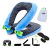 FaceCradle Adjust Your to Many Comfort Positions. The Springs Inside Provide Support. Attach the Harness to the seat, Adjust to Your Most Comfortable Position, Sleep for Hours. (Blue-Grey) view 1