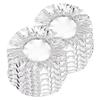 Tin Foil Food Insulation Cover Reusable Aluminum Foil Heat Shield Lids Adjustable Food Storage Covers for Kitchen Oil-Resistant and Easy to Clean(10pcs) view 1