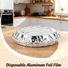 Tin Foil Food Insulation Cover Reusable Aluminum Foil Heat Shield Lids Adjustable Food Storage Covers for Kitchen Oil-Resistant and Easy to Clean(50pcs) view 3