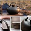 LUOZIQINX Hot Water Bottles, Metal Copper Hand Feet Warmer, 0.3L/0.6L/1.5L/1L/2L/3L Winter Hot Water Bottle for Pain Relief Ease Aches Cold Hot Therapy,1l view 4
