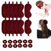 24Pcs Satin Eye Mask Silk Sleep Masks Silky Eyes Cover Blackout Blindfold Eyeshade Scrunchies Hair Ties Travel Wedding Gift view 1