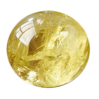 LoKori Citrine Crystal Ball for Gift,Natural Yellow Crystal Sphere with Wooden Stand,Ornaments Feng Shui for Meditation and Positive Energy Decor,70mm