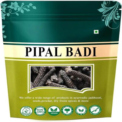 MM Long Pepper 50 Gr - Pipal badi - Pippali - Pipali - Peepali - Pimpali - Pippilli - Pippalu - Hippali - Piper Longum - FSSAI, GmA, ISO Certified,Whole