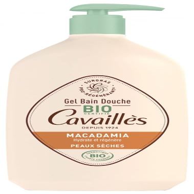 Macadamia Organic Bath and Shower Gel for Dry Skin 1L