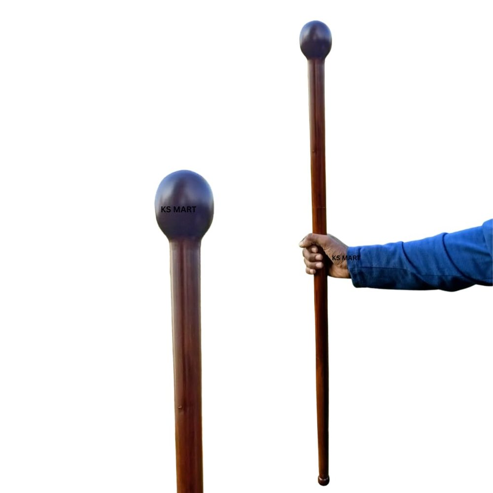 1920s Style Rosewood Walking Cane Handmade Wooden Walking Stick, Foldable 36'' Mobility Aid Vintage Brown Rosewood Cane for Men & Women Sturdy, Lightweight & Comfortable Grip