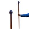 1920s Style Rosewood Walking Cane Handmade Wooden Walking Stick, Foldable 36'' Mobility Aid Vintage Brown Rosewood Cane for Men & Women Sturdy, Lightweight & Comfortable Grip view 1