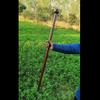 1920s Style Rosewood Walking Cane Handmade Wooden Walking Stick, Foldable 36'' Mobility Aid Vintage Brown Rosewood Cane for Men & Women Sturdy, Lightweight & Comfortable Grip view 2