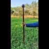 1920s Style Rosewood Walking Cane Handmade Wooden Walking Stick, Foldable 36'' Mobility Aid Vintage Brown Rosewood Cane for Men & Women Sturdy, Lightweight & Comfortable Grip view 4