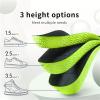 2 Pair of Increase Male and Female Insole, Arch Support Heel Lift, Comfortable Breathable Memory Foam Material Insole(1.5cm) view 4