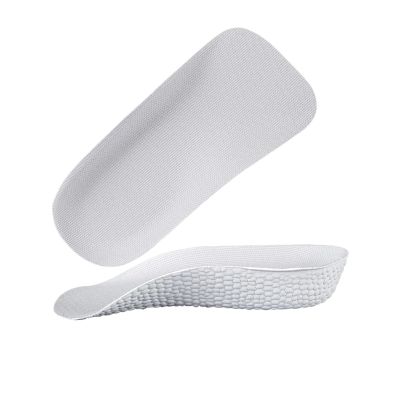 1.5-3.5CM Invisible Height Increasing Insole Arch Support Insole Soft Elastic Light Weight for Men Women Shoes Pads(White,1.5cm)