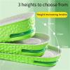 1 Pair Air Cushion Height Increase Insoles Breathable Sweat Insole Shock Absorbing Insole for Sports Shoes(EU 39/40(3.5cm)) view 4