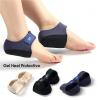 1 Pair 1cm Thick Back Heel Protective Sleeve Heel Pad Adjustable Gel Heel Arch Support Foot Flat Feet(Blue,(S) 9.5 * 10 * 4.5cm(L*W*H)) view 2