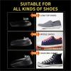 1 Pair 1-3cm Thick Elastic Pads Silicone Shock Absorbing Insoles Men's and Women's Arch Support Height Increasing Insoles(2 * 6.5 * 9.2cm) view 3