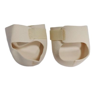 1 Pair 1cm Thick Back Heel Protective Sleeve Heel Pad Adjustable Gel Heel Arch Support Foot Flat Feet(White,(L) 11 * 10.5 * 4.5cm(L*W*H))