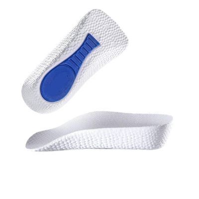 Memory Foam Height Increase Insoles for Men Women Shoes Flat Feet Arch Support Insoles Sneakers Heel Lift Shoe Pads(White,1.5cm)