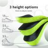 Memory Foam Height Increase Insoles for Men Women Shoes Flat Feet Arch Support Insoles Sneakers Heel Lift Shoe Pads(White,1.5cm) view 3