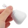 KITCHENKARATLY Blind Cane Replacement Tip: Hook Style Rubber Accessory for Walking Sticks - Crutch Floor Pad Replacement - Non Skid Cane Bottom view 3