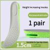 1 Pair Air Cushion Height Increase Insoles Breathable Sweat Insole Shock Absorbing Insole for Sports Shoes(EU 35/36(1.5cm)) view 2