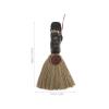 KITCHENKARATLY Natural Crystal Broom Pendant - 6 Inch Feng Shui Quartz Broomstick for Halloween Home Decoration Witchcraft Altar Supplies Meditation Therapy view 2