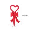 KITCHENKARATLY 6pcs Valentines Day Flower Bouquet Wrap: Decorative Floral Paper Sleeves for Roses - Heart Bouquet Packaging Bags - Single Flower Wrapper view 2