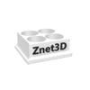 Znet3D Eye Drop Bottles Organizer & Storage 4-Slot Holder - Customize with Your own Business Name - Many Color Options view 2