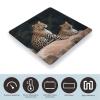 African Leopard on Rock Weight Scale Digital Electronic Scales Bathroom Scale, Larg LCD Backlight Display, High Precision Measurements,Tempered Glass view 3
