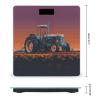 Aesthetic Tractor Weight Scale Digital Electronic Scales Bathroom Scale, Larg LCD Backlight Display, High Precision Measurements,Tempered Glass view 2