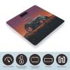 Aesthetic Tractor Weight Scale Digital Electronic Scales Bathroom Scale, Larg LCD Backlight Display, High Precision Measurements,Tempered Glass view 3