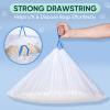 160 Count Cat Litter Box Liners Compatible with MeoWant-SCO1 & MeoWant-SCO2, Cat Litter Liners for Automatic Litter Box, Thick Heavy Duty Waste Bags with Drawstrings, 18.11" x 12.6" view 4