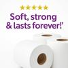 1000-Sheet Toilet Paper 12 Pack Premium 1-Ply Bath Tissue, Soft & Strong, Septic-Safe, Long-Lasting Bathroom Tissue for Home, Office & Commercial Use view 2