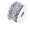 10Yards Glitter Christmas Tinsel Garland Metallic Foil Thin Christmas Mini Garland for Xmas Tree Party Wedding Decorations Craft Supplies(Silver) view 1