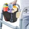 Wheelchair Cup Holder, Cup Holder for Walker, Basket for Walkers to Carry Things, Walker Basket Fit for Wheelchair, Walker, Rollator, Scooter, Stroller view 1